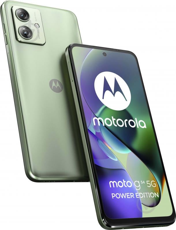 Смартфон Motorola G54 Power 12/256GB mint green (PB0W0008RS) - фото 7