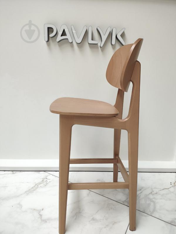 Стул барный PAVLYK Лула Семибар бук - фото 6 Стул барный PAVLYK Лула Семибар бук - фото 6