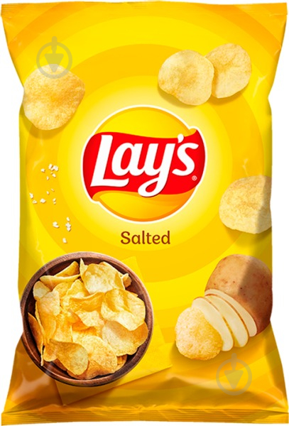 Чипсы Lay's картофельные Salted 140г - фото 1