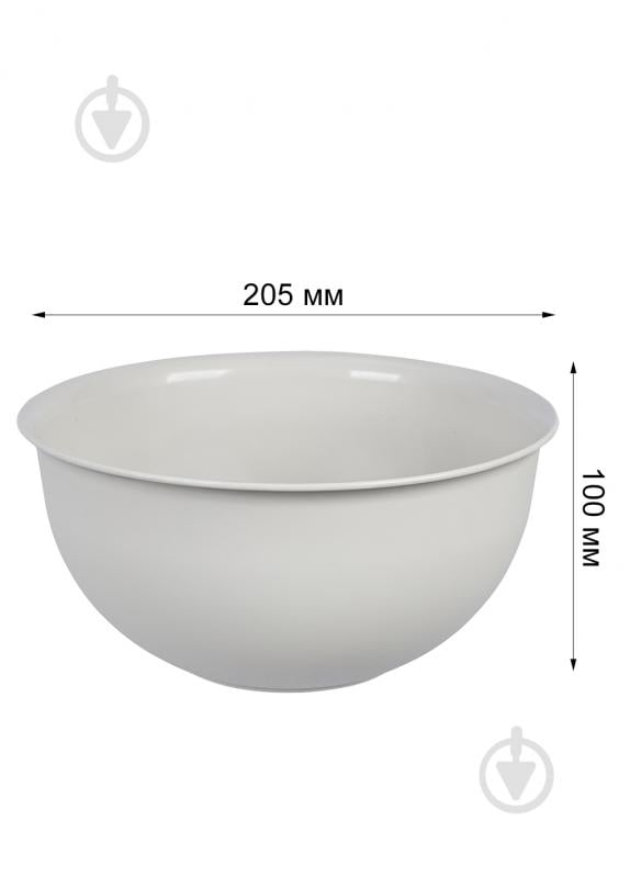 Миска Starplast 2 л бежевий - фото 4