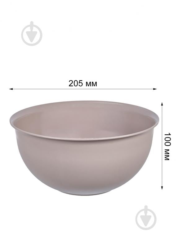 Миска Starplast 2 л бежевий - фото 7