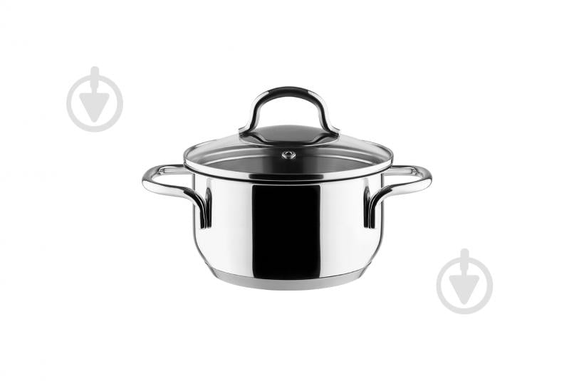 Кастрюля с крышкой Vinzer 0.7 л Techno Series 89076 - фото 1