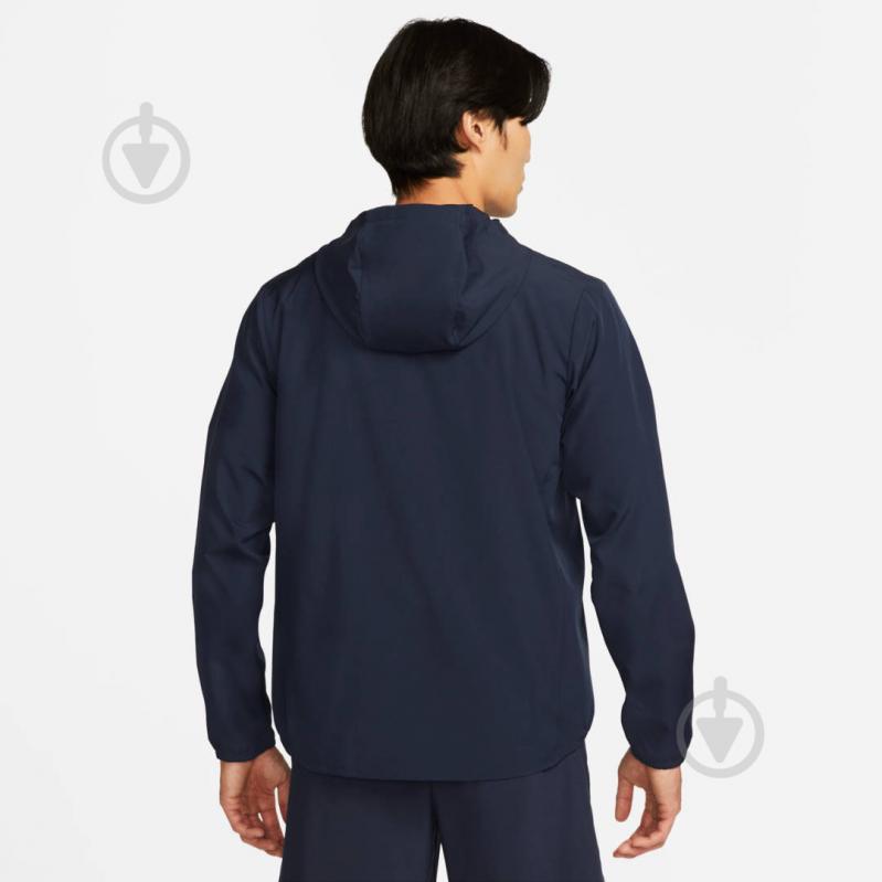 Джемпер Nike M NK DF FORM HD JKT FB7482-451 р.2XL синий - фото 2