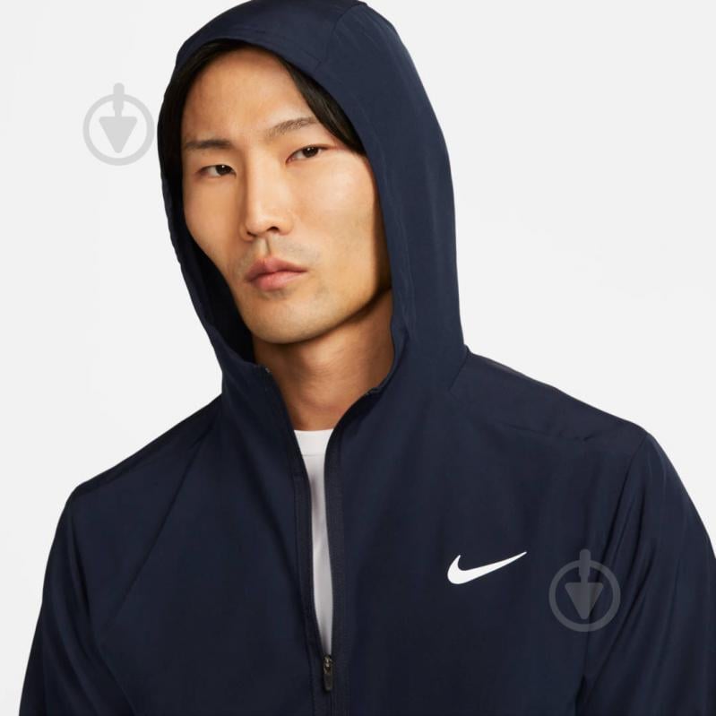 Джемпер Nike M NK DF FORM HD JKT FB7482-451 р.2XL синий - фото 3