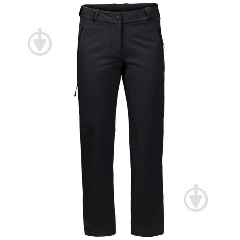 Штани Jack Wolfskin ACTIVATE THERMIC PANTS WOMEN 1503592-6000 р. 38 чорний - фото 1