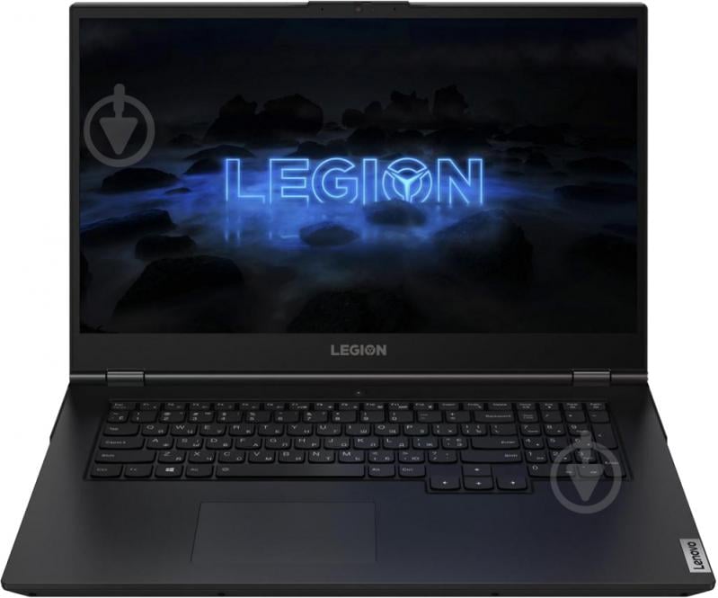 Ноутбук Lenovo Legion 5 17IMH05 17,3 (82B3006QRA) black - фото 1