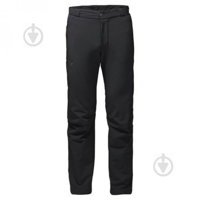 Брюки Jack Wolfskin ACTIVATE THERMIC PANTS MEN 1503601-6000 р. 46 черный - фото 1