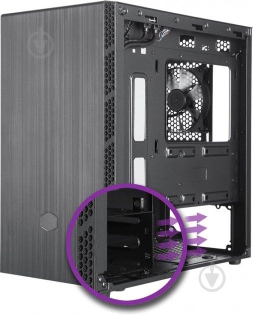 Корпус Cooler Master MasterBox MB400L (MCB-B400L-KN5N-S00) - фото 4