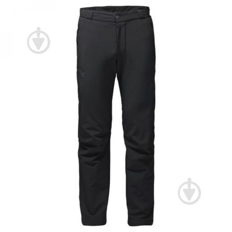 Брюки Jack Wolfskin ACTIVATE THERMIC PANTS MEN 1503601-6000 р. 52 черный - фото 1