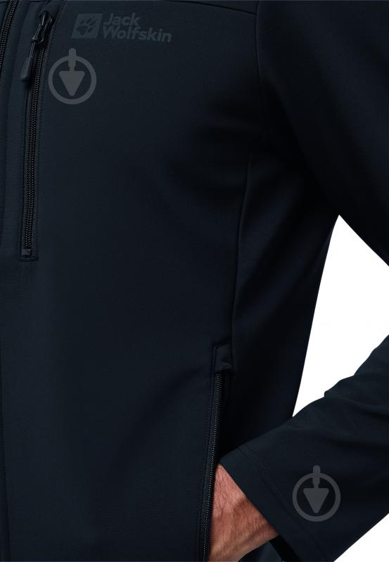 Кофта Jack Wolfskin WHIRLWIND MEN A62521_6000 р.M черный - фото 4