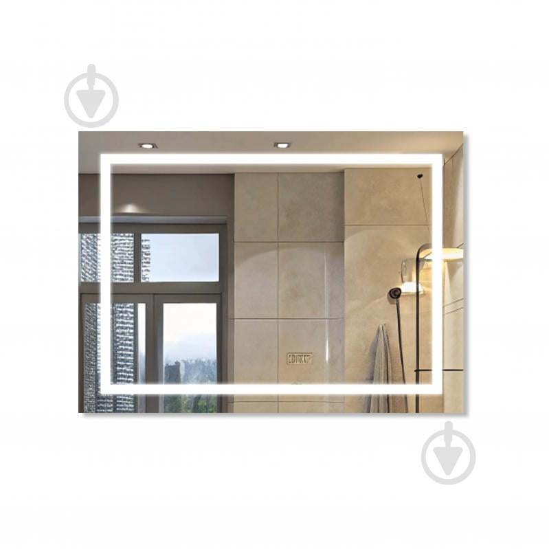 Зеркало со встроенной подсветкой Мойдодыр SHARP 55x75 / 75x55 - фото 2