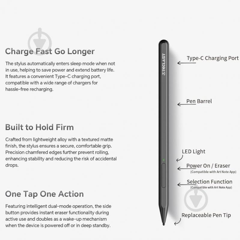 Стилус Teclast T-pen активный - фото 10 Стилус Teclast T-pen активный - фото 10