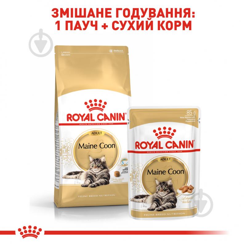 Корм сухой для кошек породы мейн-кун Royal Canin Maine Coon Adult 10 кг - фото 6