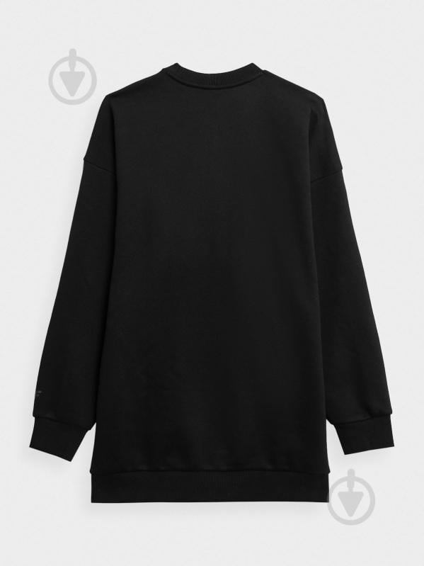 Свитшот 4F SWEATSHIRT F0764 4FAW23TSWSF0764-20S р.XS черный - фото 2