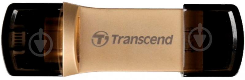 Флеш-пам'ять USB Transcend 32 ГБ LightningUSB 3.1 gold (TS32GJDG500G) - фото 5