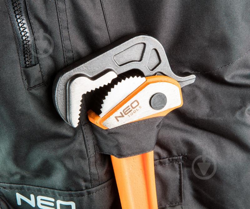 Брюки рабочие NEO tools р. S рост 1-2 81-565 черно-серый - фото 7