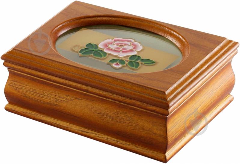 Шкатулка орех E9086B-1 - фото 1