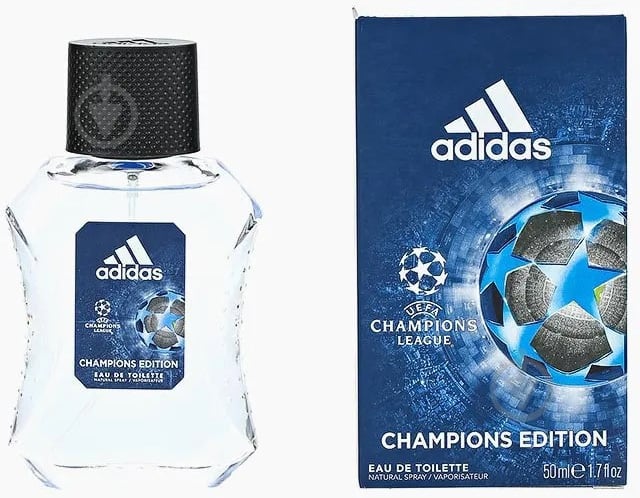 ᐉ Туалетная вода Adidas UEFA 4 Champions Edition 50 мл • Купить в Киеве ...