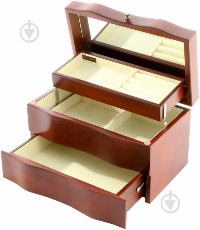 Шкатулка темный орех E2003B-2 - фото 3