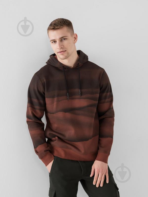 Джемпер 4F D4Z21-BLM215-81S р. XL коричневый - фото 1