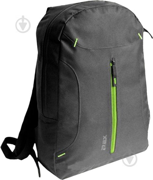 Рюкзак D-Lex LX-660P-BK 16" black/green - фото 2