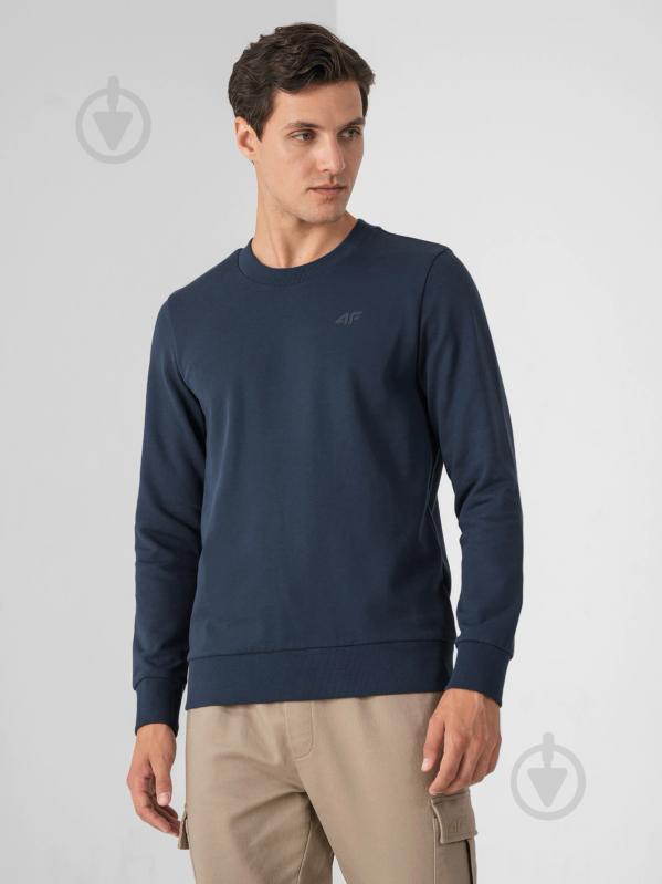 Свитшот 4F D4Z21-BLM304-032S р. S синий - фото 1