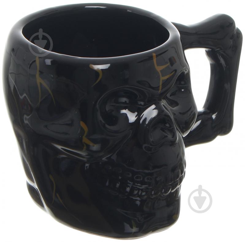 Чашка в форме черепа 400 мл - фото 3