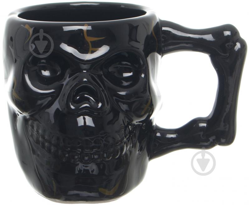 Чашка в форме черепа 400 мл - фото 1