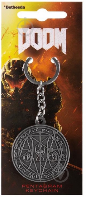 Брелок GAYA Doom Pentagram (GE3370) - фото 1