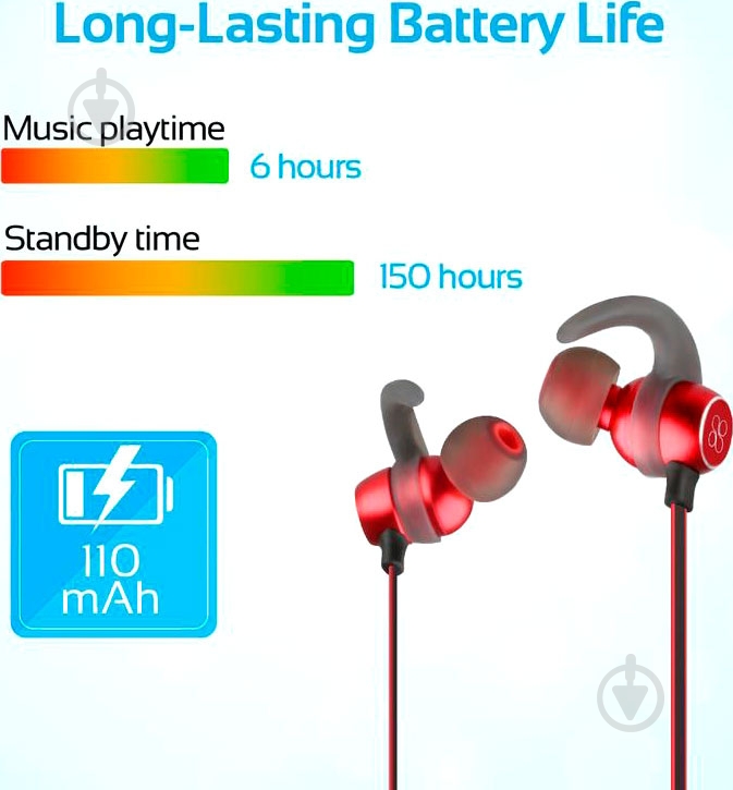 Навушники Promate red Spicy-1 - фото 6