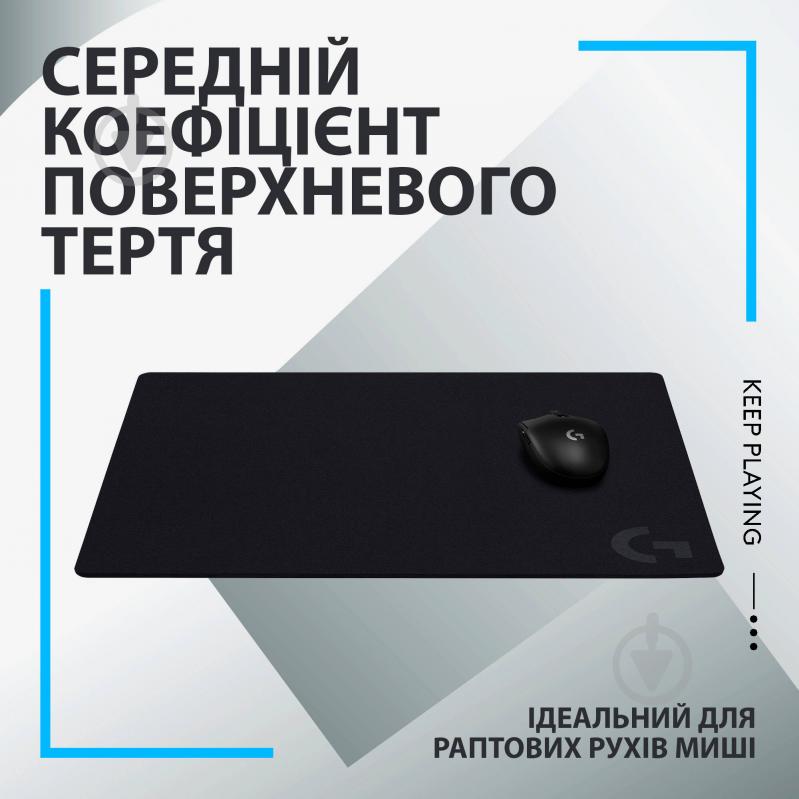 Коврик для мышки Logitech Gaming Mouse Pad G640 (943-000089) - фото 2