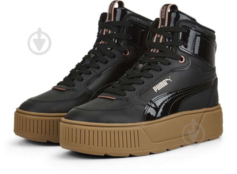 Черевики Puma KARMEN REBELLE MID WTR 38762401 р.37,5 чорний - фото 3