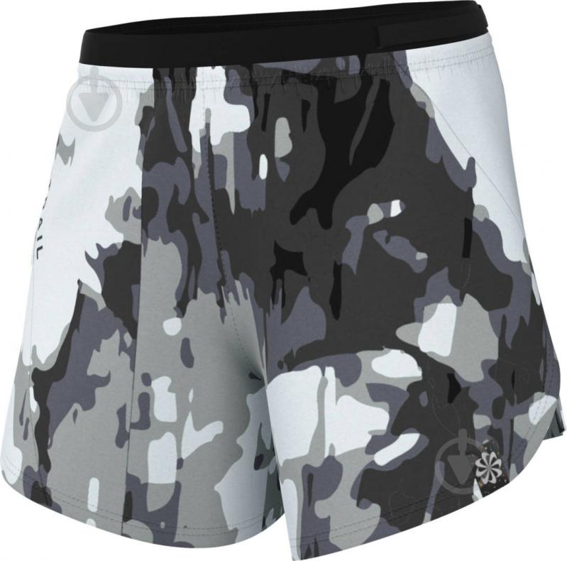 Шорты Nike W NK TRAIL RPL MR 3" BR SHORT DX1021-010 р. S серый - фото 9