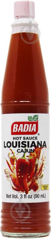 Соус BADIA Louisiana Cajun Hot sauce 90 мл (033844006938) - фото 1