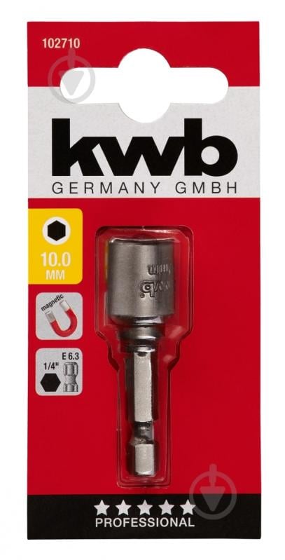 Бита KWB HEX 10x50 мм 1 шт. 102710 - фото 1