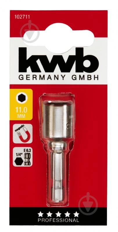 Бита KWB HEX 11x50 мм 1 шт. 102711 - фото 1