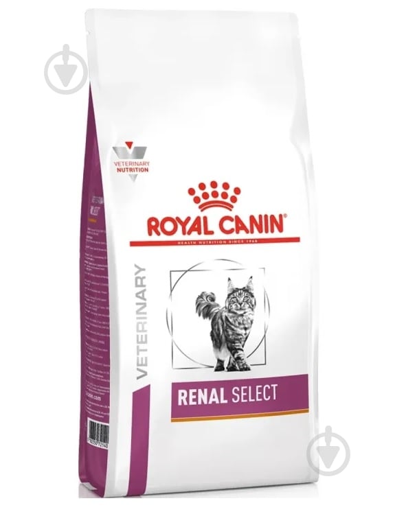 Корм сухий Royal Canin для котів V.D. RENAL SELECT FELINE 2 кг - фото 1