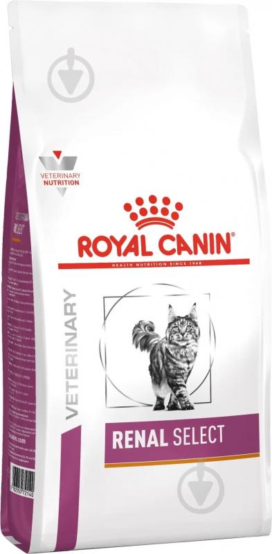 Корм сухой для взрослых кошек улучшение подвижности суставов Royal Canin V.D. RENAL SELECT FELINE 4 кг - фото 1
