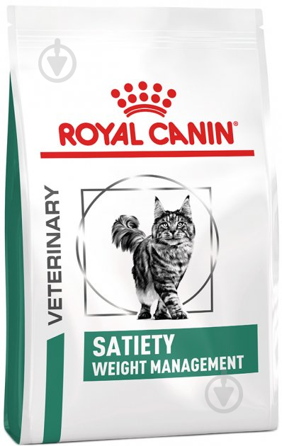 Корм сухой Royal Canin для котів V.D. SATIETY WEIGHT MANAGEMENT FELINE рис, мука из зерновых культур 1,5 кг - фото 1