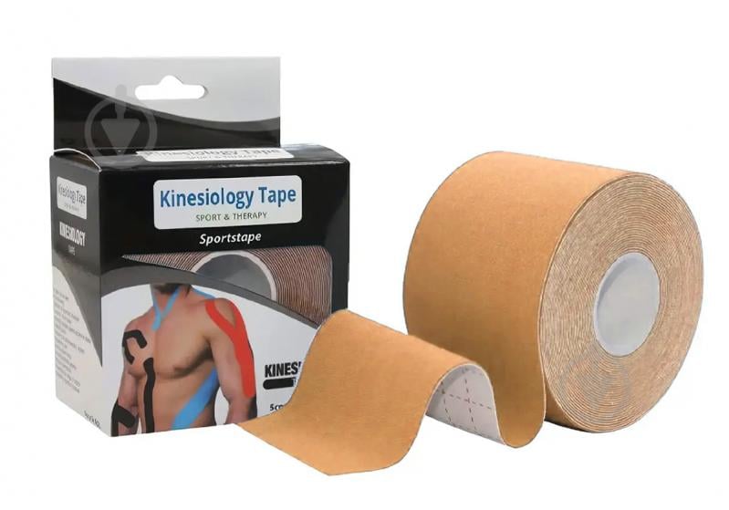 Кинезиологический тейп EasyFit Kinesio 5 м х 5 см EF-2080-SN - фото 1