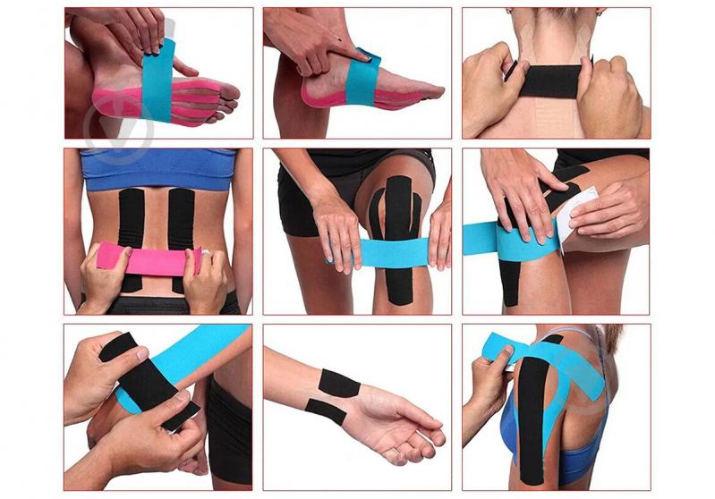 Кинезиологический тейп EasyFit Kinesio 5 м х 5 см EF-2080-SN - фото 4