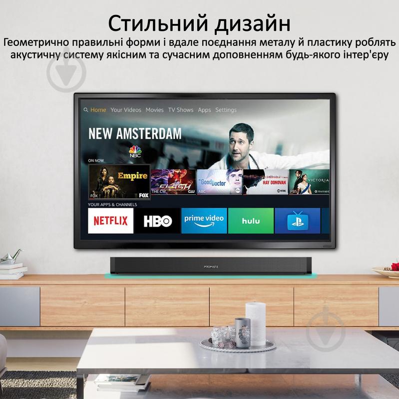 Саундбар Promate bluesbar-40.black 4.1 - фото 5