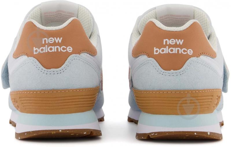 Кроссовки для девочек New Balance PV574RK1 р.28 голубые - фото 6