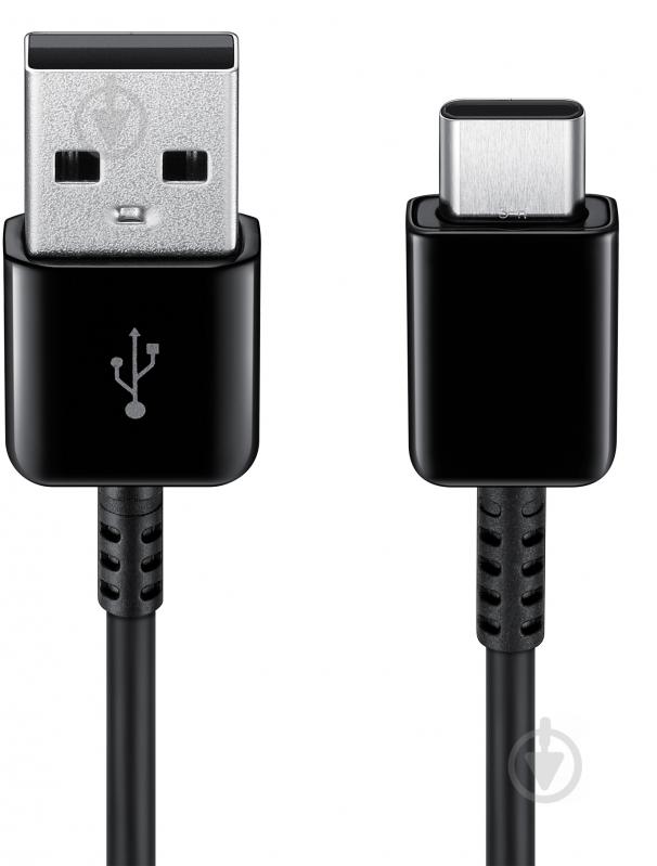 Кабель Samsung USB Type-C – USB 1.5 м черный (EP-DG930IBRGRU) - фото 1