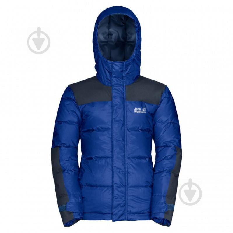 Куртка-парка зимова Jack Wolfskin Mount Cook Jacket Kids 1608131-1080 синя - фото 2