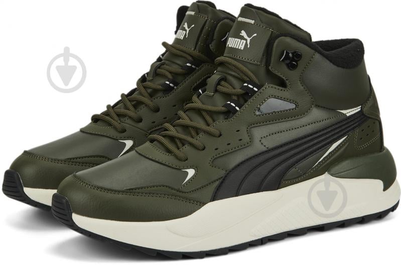 Черевики Puma X-RAY SPEED MID WTR L 38857404 р.40,5 хакі - фото 3