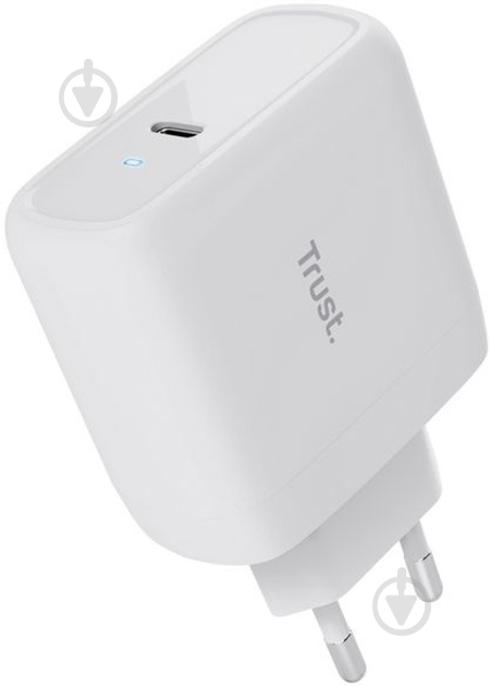 Сетевое зарядное устройство Trust Maxo 65 Вт USB-C PD White - фото 2
