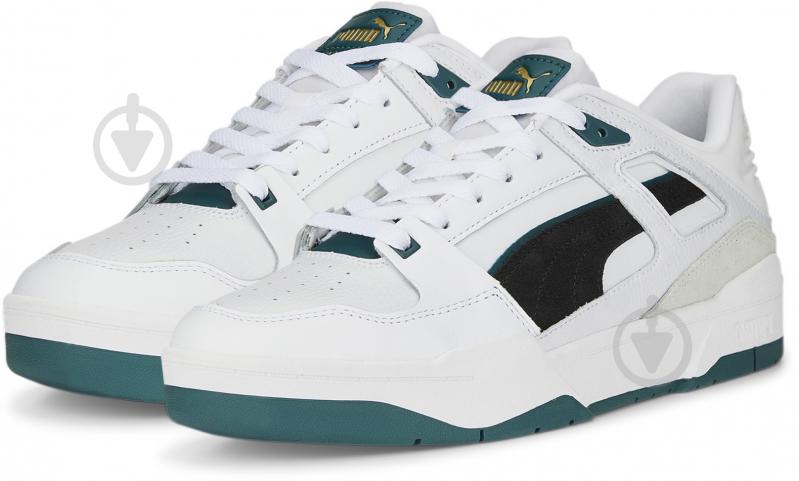 Кроссовки мужские Puma SLIPSTREAM INVDR SUEDE FS 38863403 р.42 зеленые - фото 3