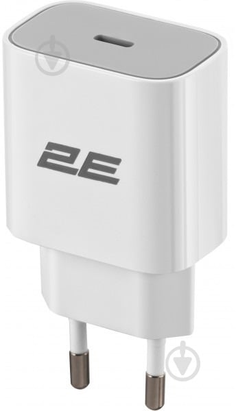Сетевое зарядное устройство 2E 30 Вт USB-C PD White - фото 1 Сетевое зарядное устройство 2E 30 Вт USB-C PD White - фото 1