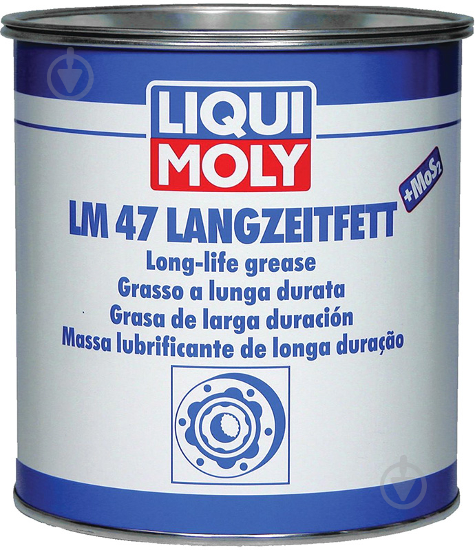 Смазка Liqui Moly LM 47 + MoS2 3530 1000 мл - фото 1